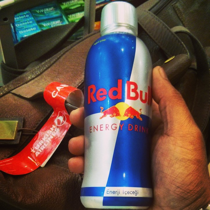 Red Bull for an early start. When it looks like this, you can't possibly stop at one!