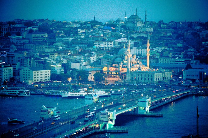 As the sun began to set, the beauty of Istanbul only got deeper.