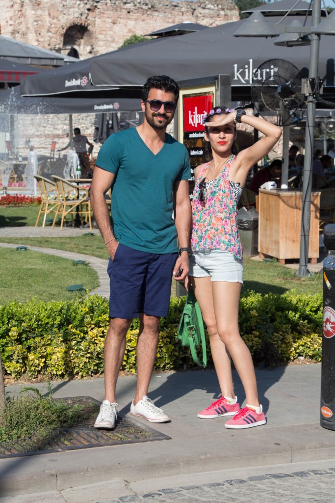 Blocking the sun out in style. On Manoj Kr : Shades by Armani, 