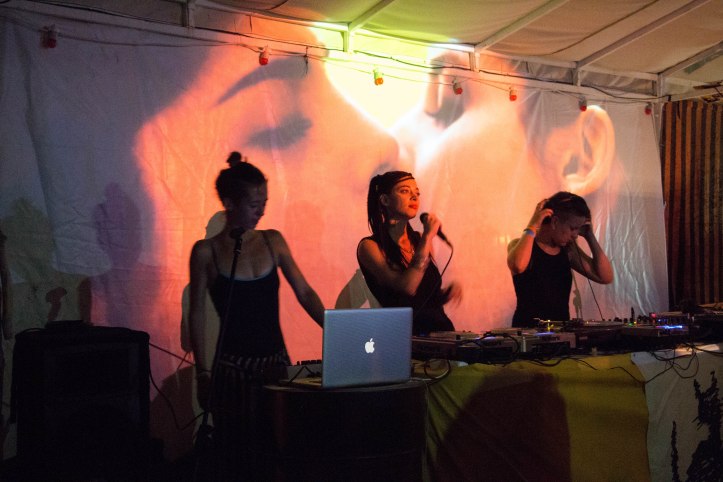 This trio were truly something. The track they performed had just 3 words - Bisexual, Heterosexual, Homosexual. Sounded good to me from where I was standing.