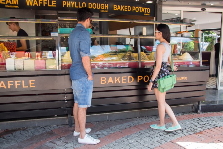 On Sheral : Shoes by Vans, Bag by Accessorize, On Manoj : Shoes by Converse, Denim Shirt by G Star Raw, Denim Shorts by H&M