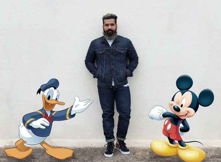 Disney Vans Levi's Denim on Denim