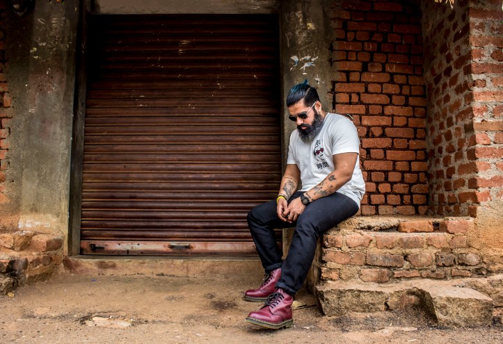 Doc Marten Boots, Manbun and Beard