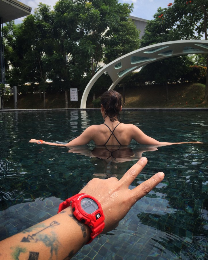 G Shock Retro Red #Wristi #DailyWatch