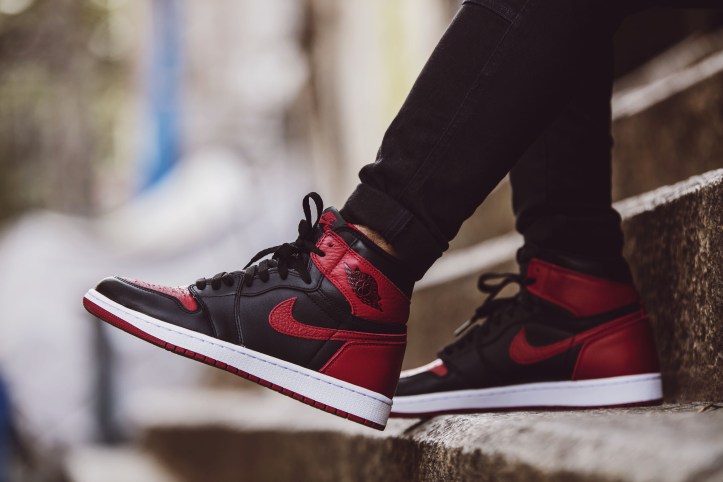 Air Jordan 1 Bred Banned Retro Jumpman 23