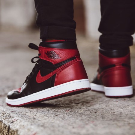Air Jordan 1 Bred Banned Retro Jumpman 23