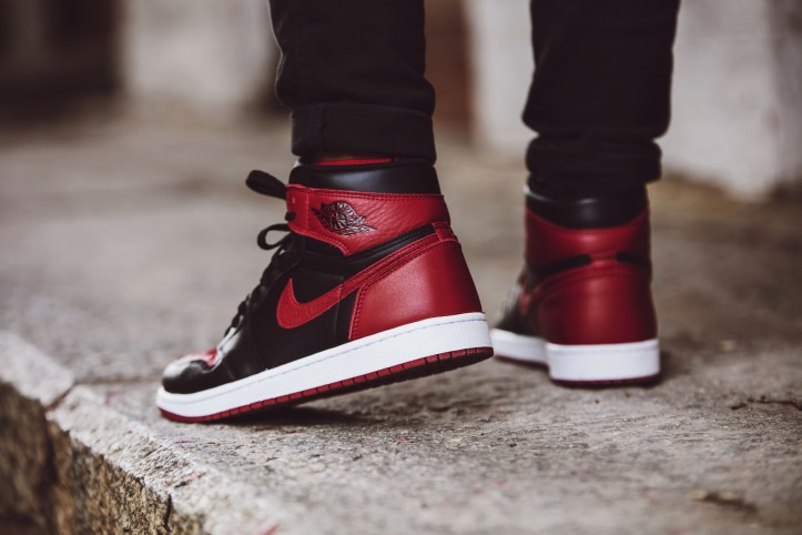 Air Jordan 1 Bred Banned Retro Jumpman 23