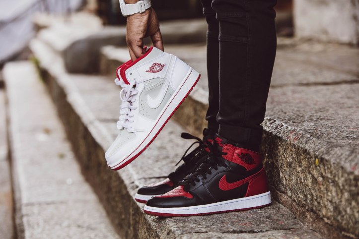 Air Jordan 1 Bred Banned Retro Jumpman 23