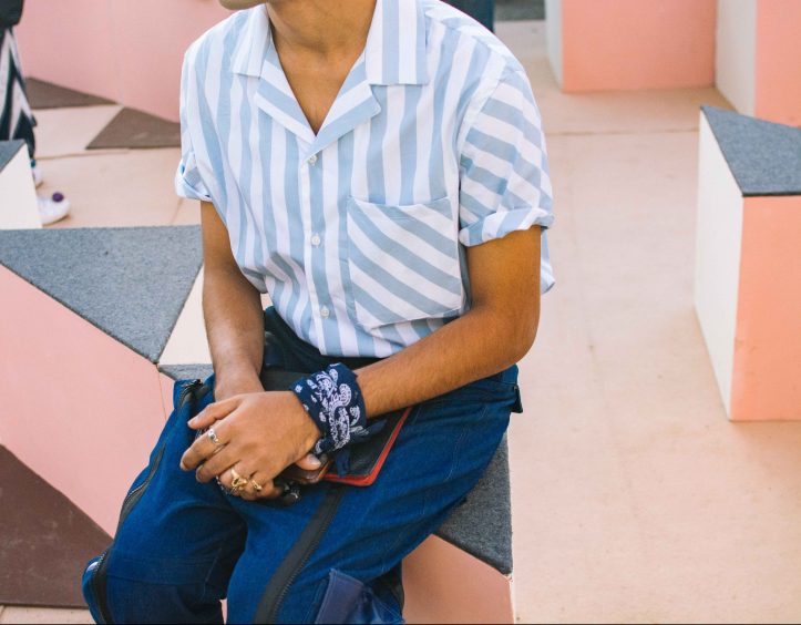 Streetstyle at Indian Fashion Week Daniel Franklin