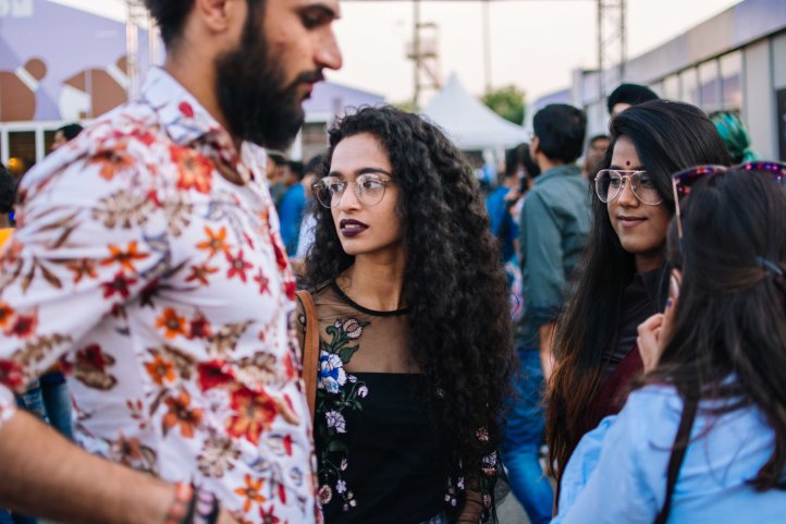 Street Style at Amazon India Fashion Week