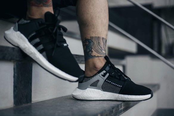 adidas EQT Support 93-17 Boost (Core Black)  Is this the Ultra Boost  killer? | bowties and bones