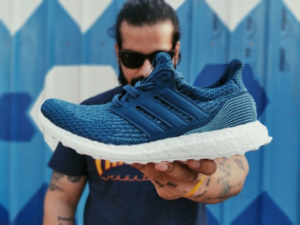 adidas gazelle silver green womens Adidas x Parley Men's Ultraboost Light Core Black / Cloud White / Grey Five  Running Shoes main image 0