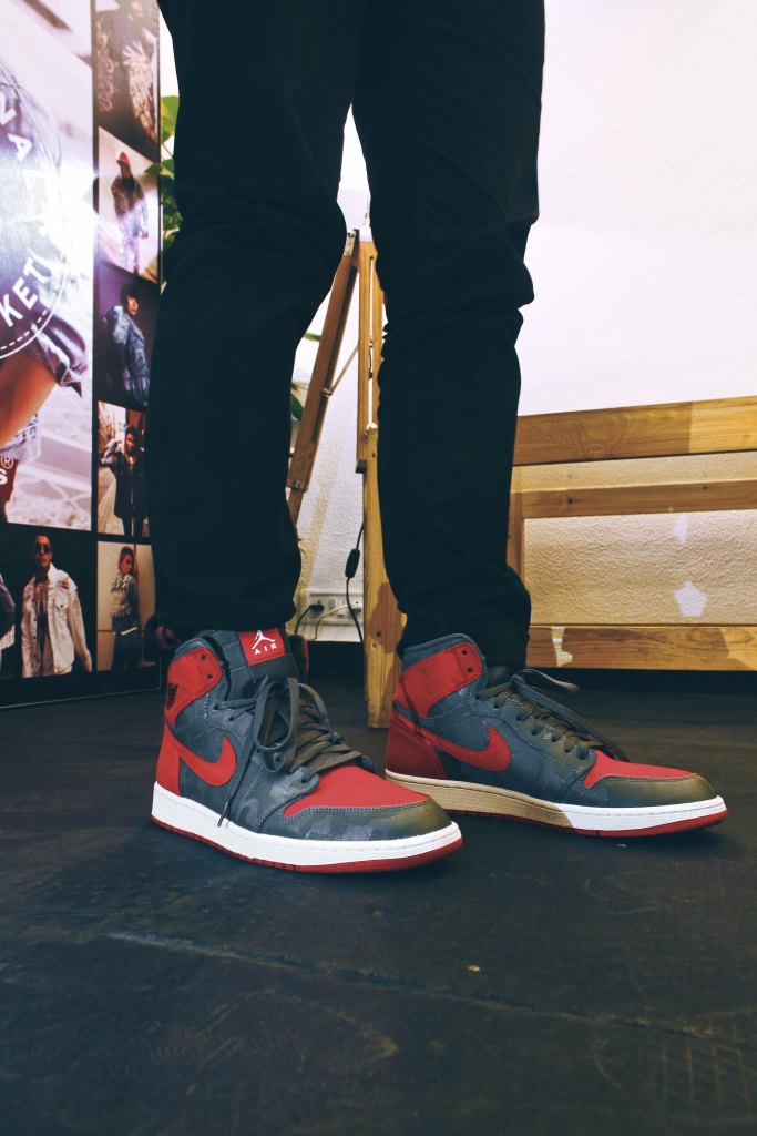 Jordan 1 Camo Reflective