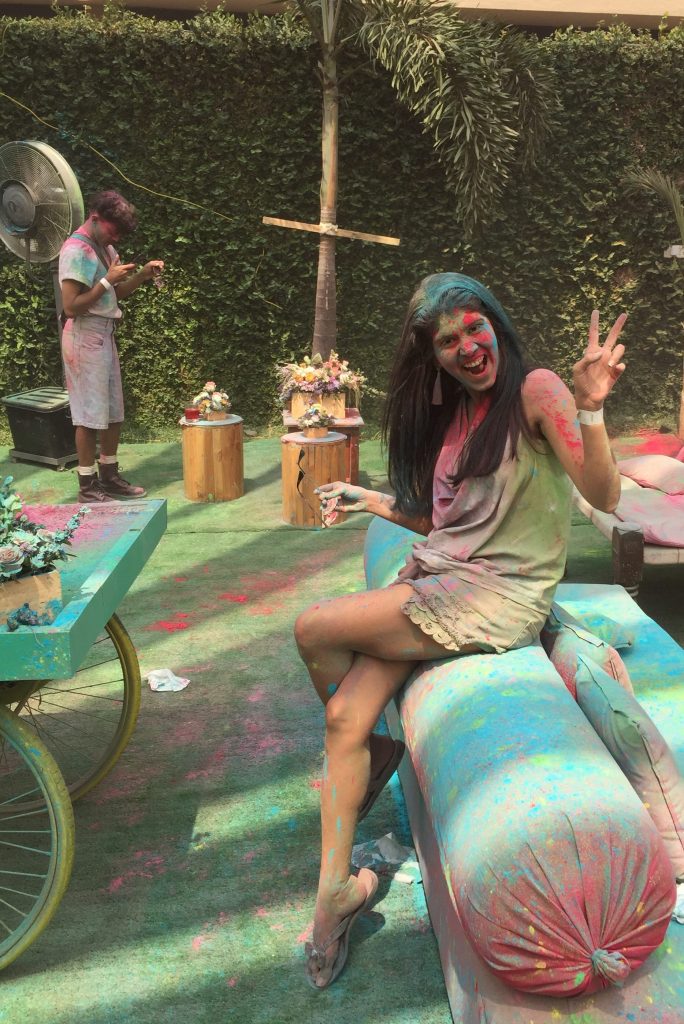 Shruti Thacker celebrates Holi