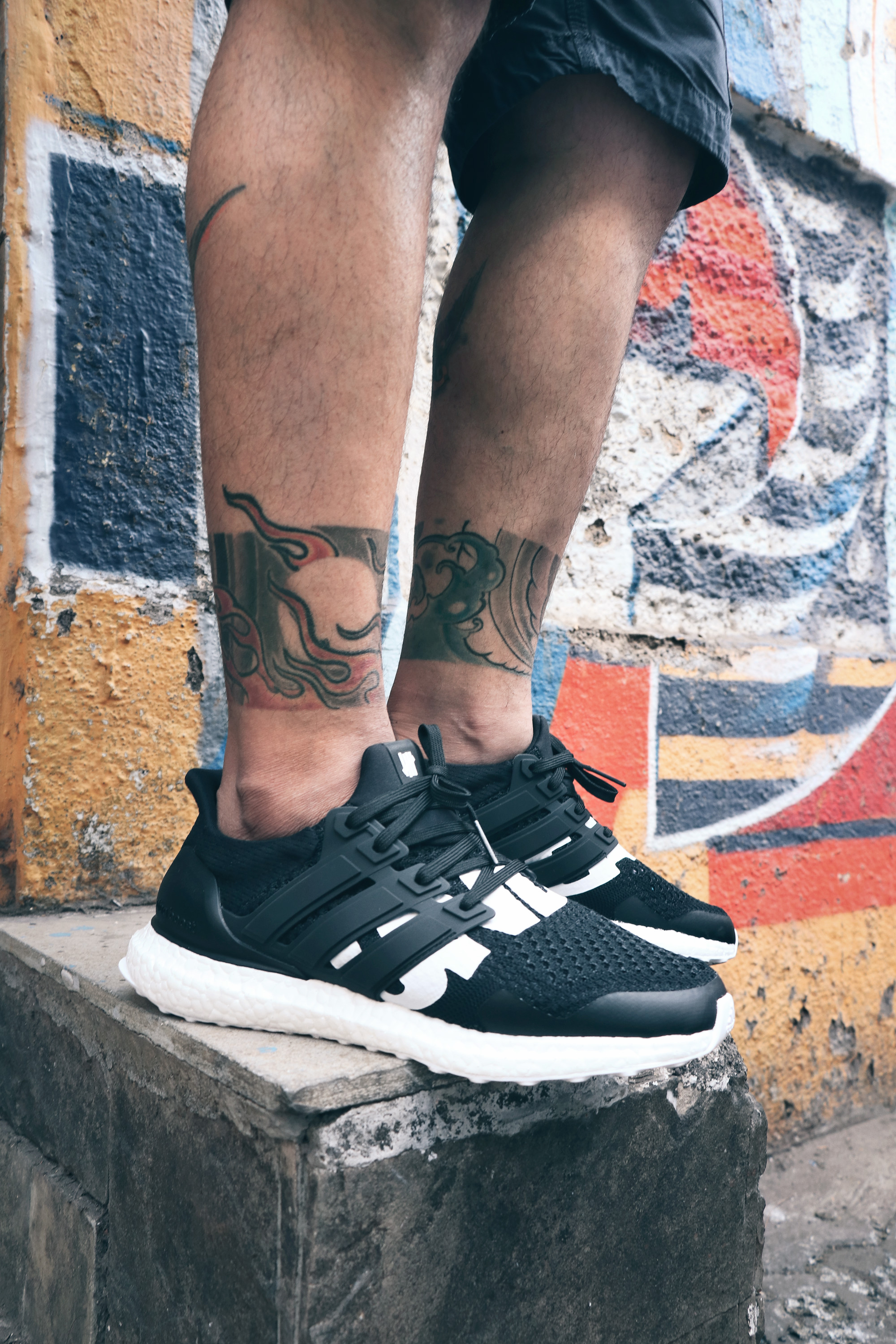 ultra boost undefeated black