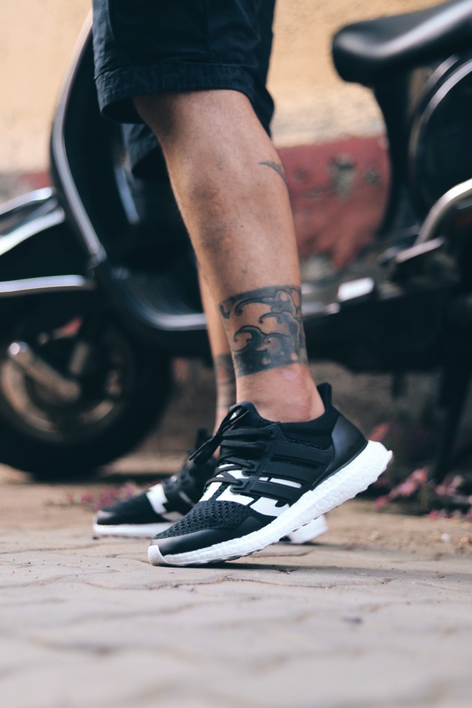 Tattooed Legs Sneakers