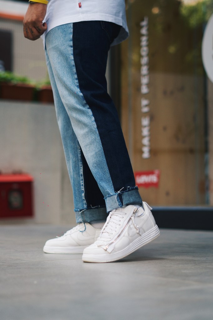 Levi's 501 Jeans with Sneakers